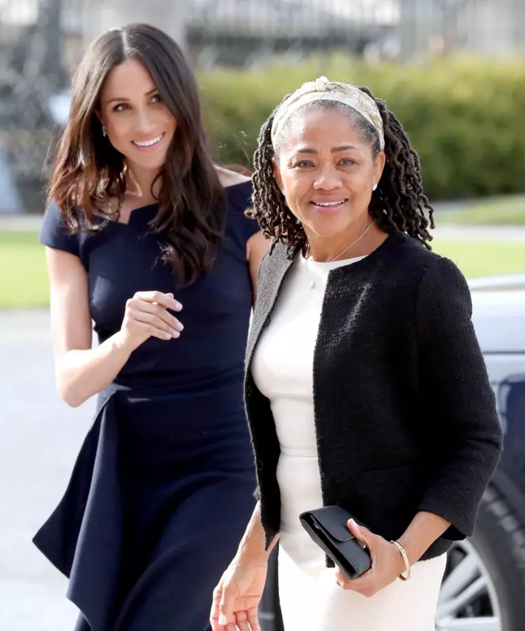 Meghan Markle si Doria Regland
