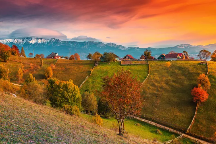 imagini de toamna romania, transilvania