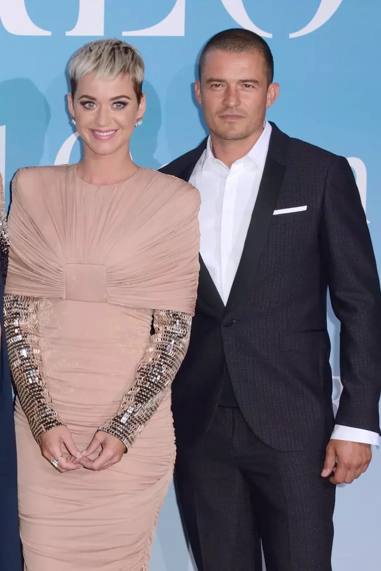 Katy Perry și Orlando Bloom, apariție neobișnuită pe covorul roșu