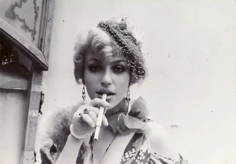 Corina Chiriac in tinerete