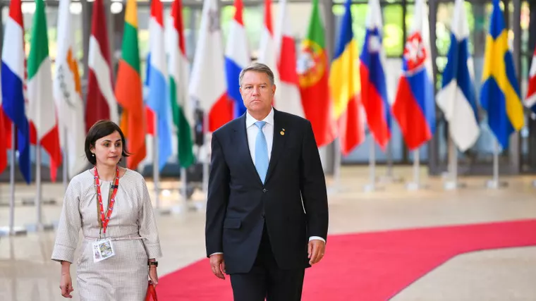 Luminita Odobescu si Klaus Iohannis