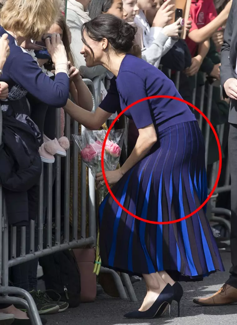 Meghan Markle, gafa vestimentara