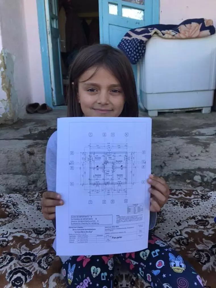 Planul casei pentru Roxana
