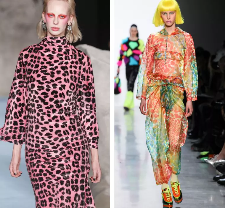 animal print colorat multicolor