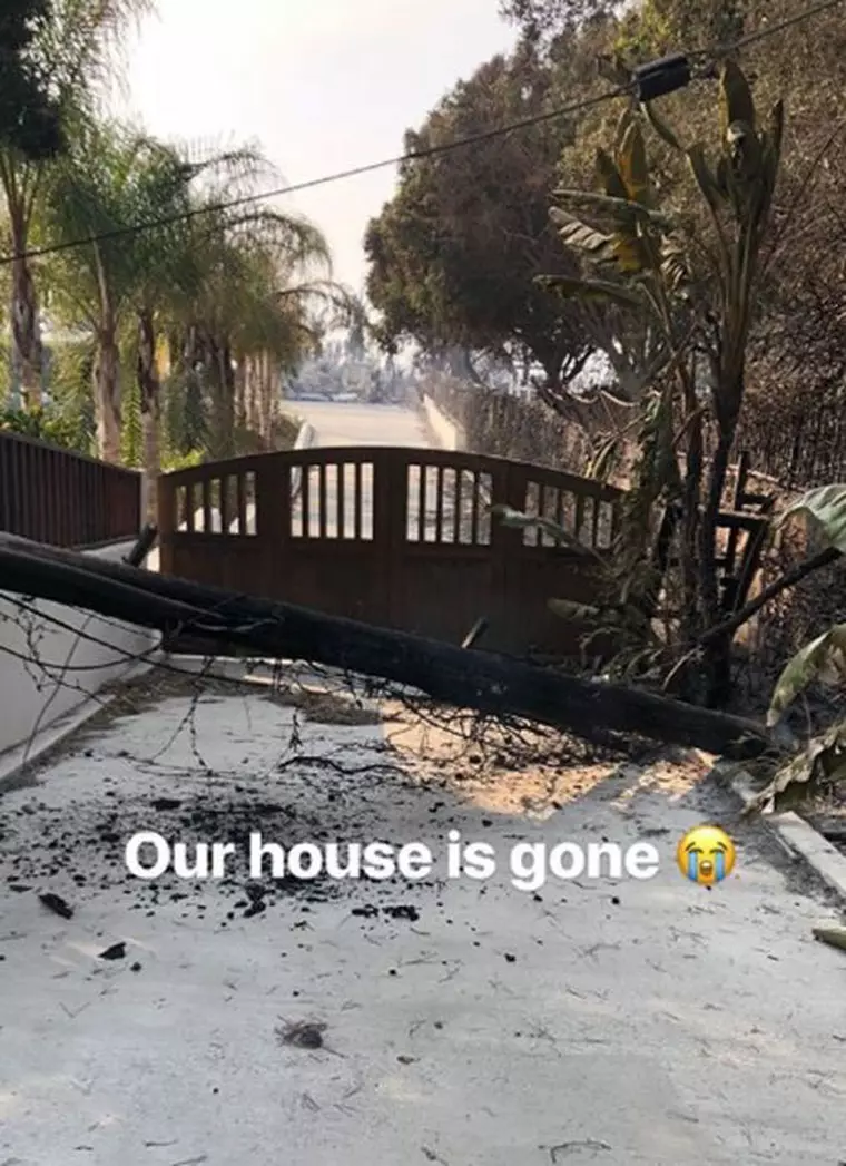 Casele lui Gerard Butler și Robin Thicke, distruse în incendiul din California FOTO