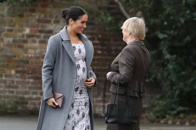 Meghan Markle in vizita la un azil de batrani