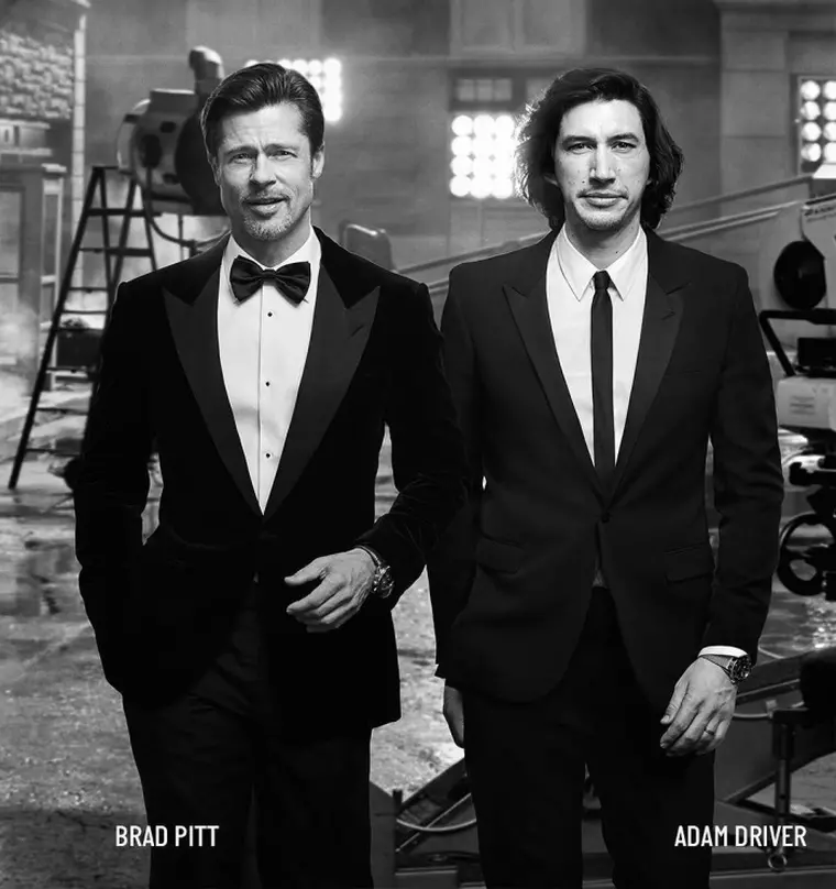 Brad Pitt si Adam Driver