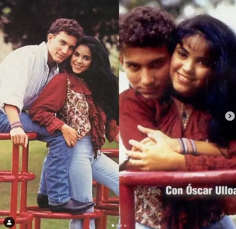 Shakira la 17 ani si iubitul sau