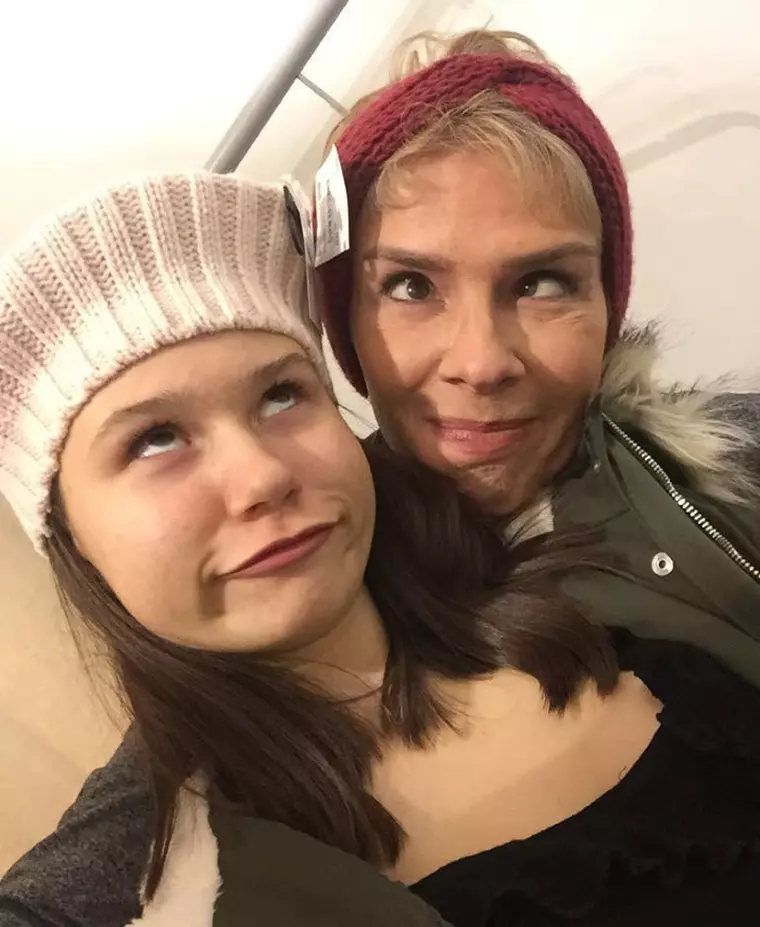 Teo Trandafir si Maia, fiica sa adoptiva 1