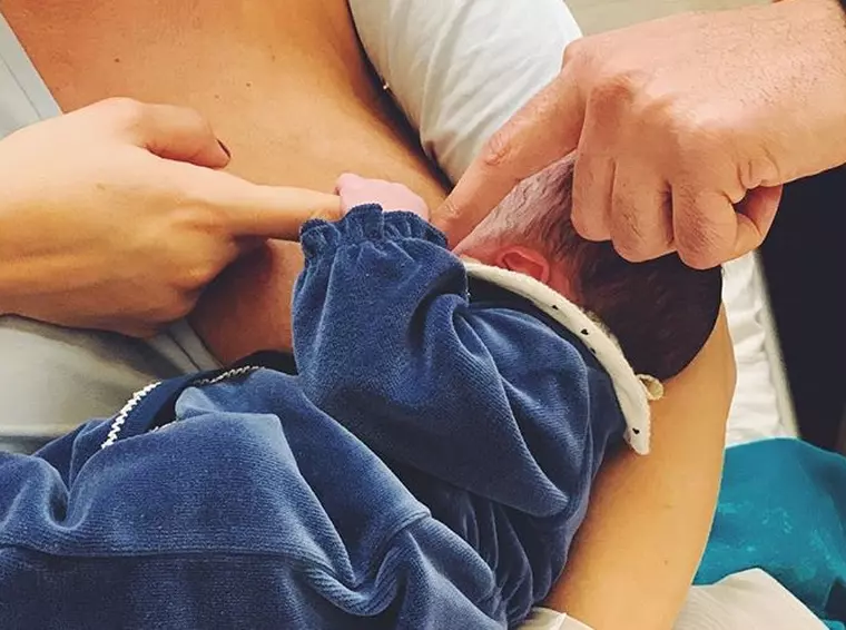 Catrinel Menghia a născut o fetiță. Prima imagine cu bebelușul