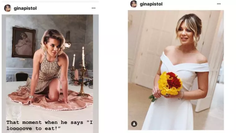 Iulia Albu, despre Gina Pistol: „Arată demențial în rochie de mireasă. Casă de piatră!”