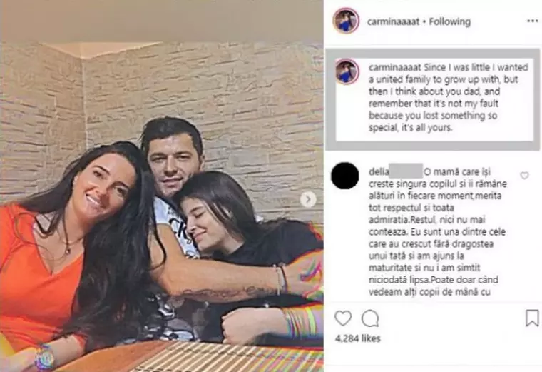 Liviu Vârciu, mesaj dur și tăios primit de la fiica sa cea mare, Carmina