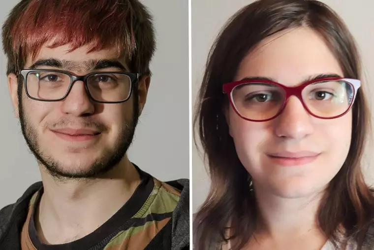 camille inainte si dupa terapia cu hormoni