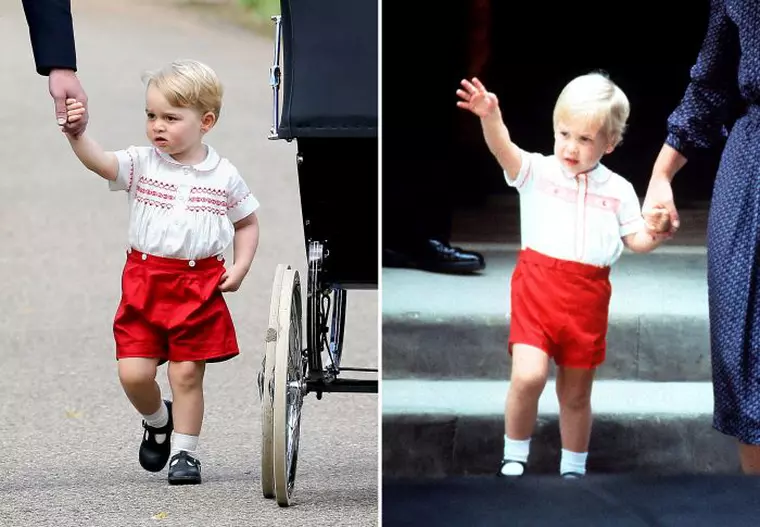 Prințul Louis, tribut adus unchiului său, Prințul Harry FOTO