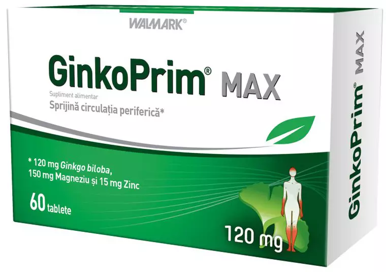 mâini și picioare reci ginko prim max