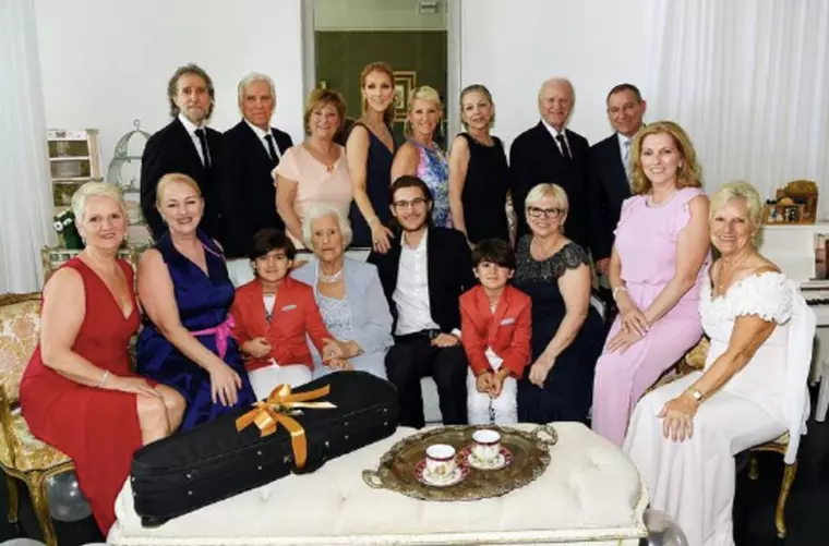 familia lui Celine Dion