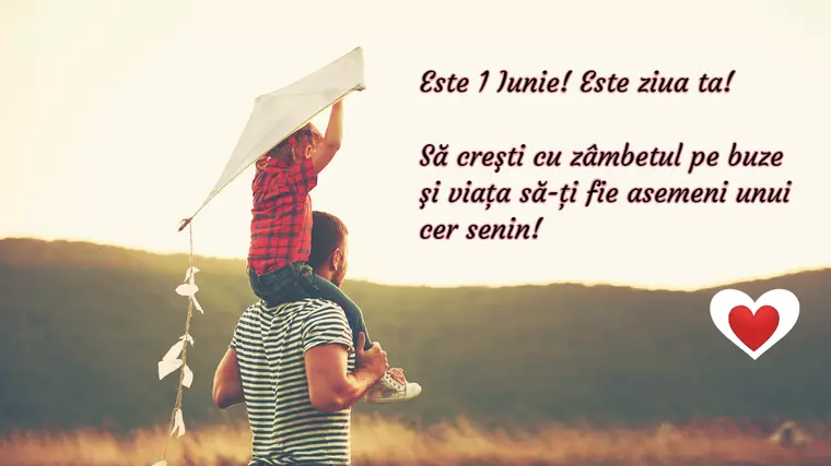Felicitări și mesaje 1 iunie, Ziua Copilului