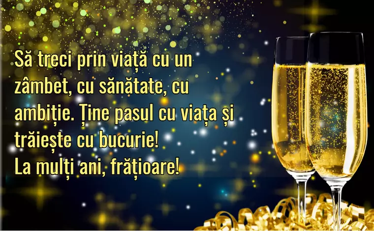 Urări de la mulți ani pentru frate – Mesaje frumoase și felicitări
