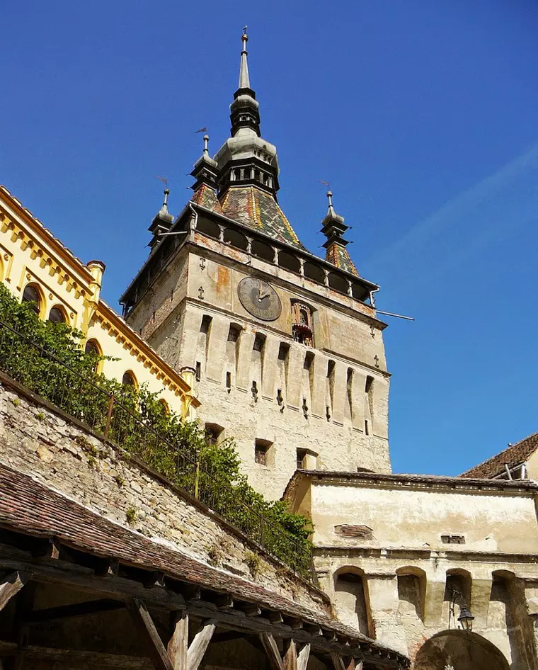 Cetatea Sighișoara, cetate medievală încă locuită în Europa