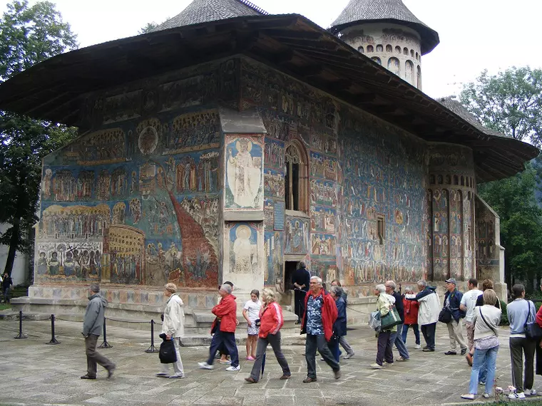 Mănăstirea Voroneț, Capela Sixtină a României
