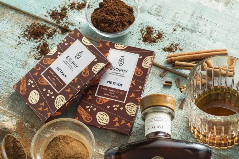 metaxa winter spices ciocolata