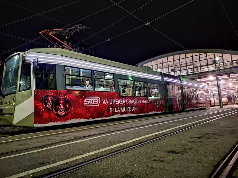 tramvaiul de poveste traseu craciun bucuresti