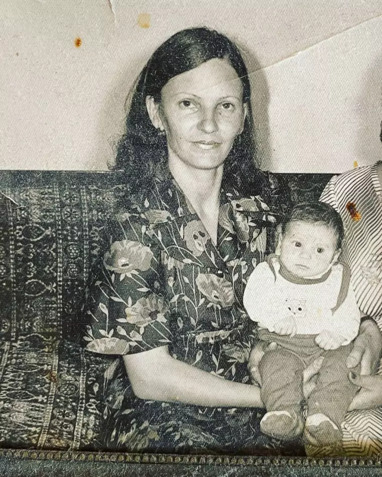 Andreea Bănică și mama ei