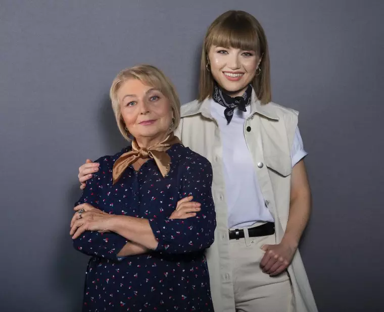 Alexandra Ungureanu și mama ei