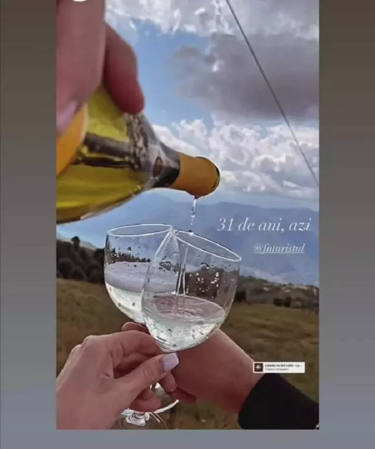 Ce fotografie a publicat Răzvan Simion pe rețelele de socializare de ziua iubitei lui, Daliana Răducan