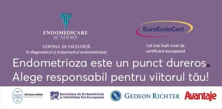 Eveniment Avantaje: “Endometrioza este un punct dureros. Alege responsabil pentru viitorul tău!”