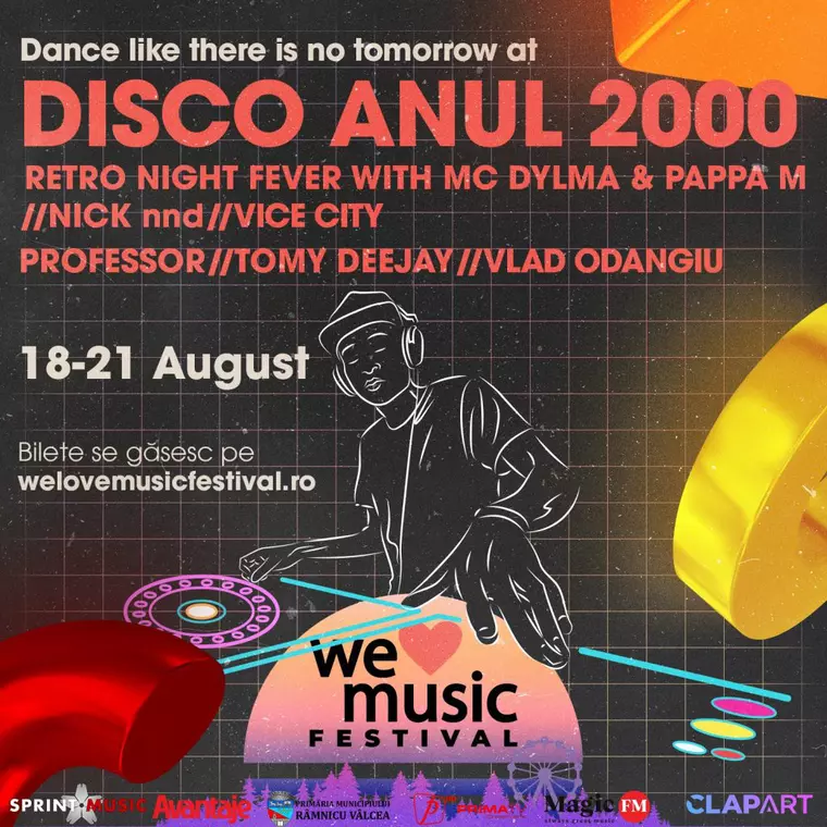 O săptămână până la We Love Music Festival, cel mai mare festival din zona Vâlcea! Program și informații acces festival!