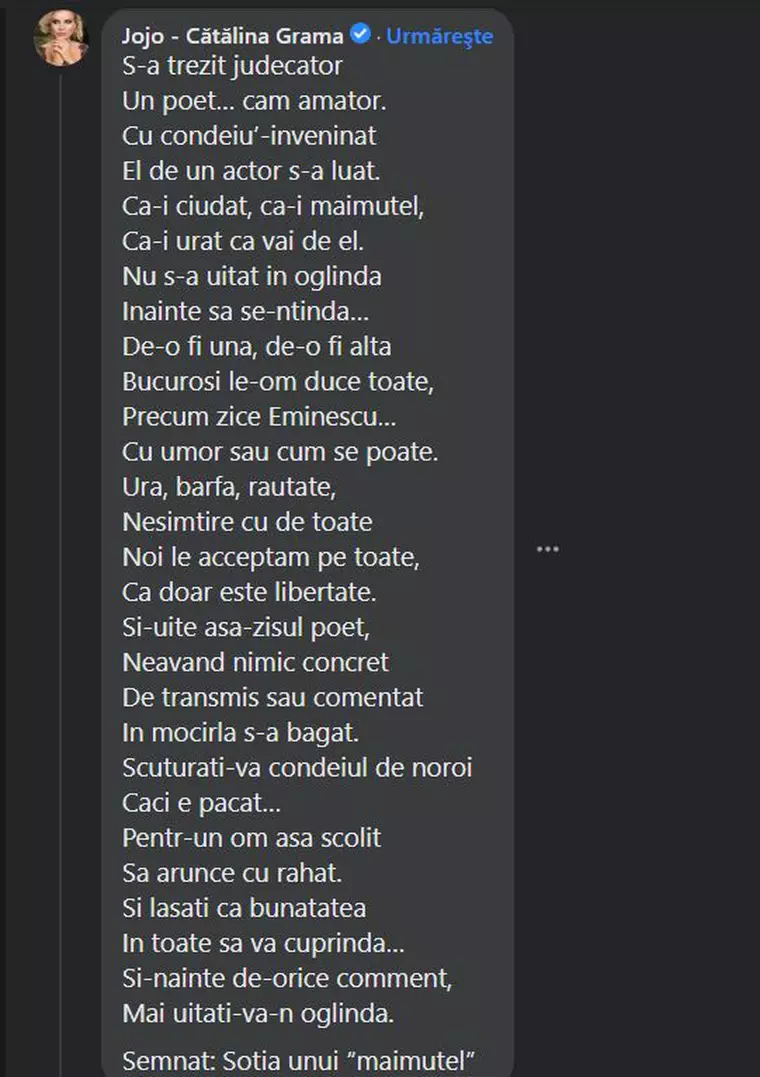 Paul Ipate, jignit de un urmăritor pe rețelele sociale. Jojo, iubita lui, i-a sărit în apărare