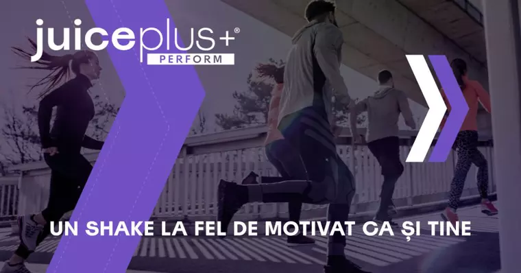 Juice Plus+ îți vine în ajutor cu soluții naturale pentru un stil de viață activ