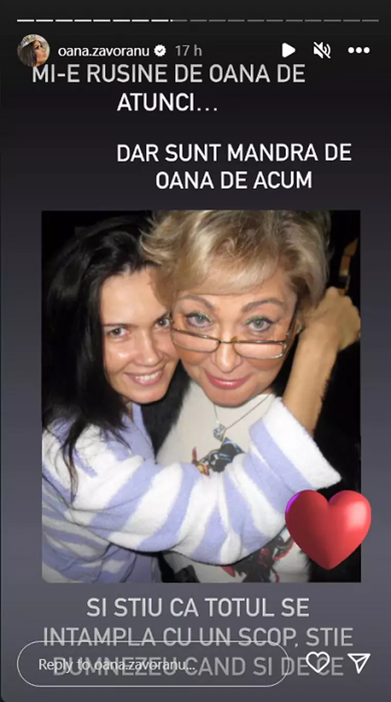 Oana Zăvoranu regretă scandalurile cu mama ei. 