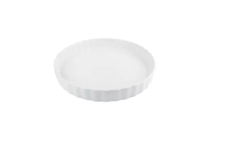 Tavă de ceramică termorezistentă pentru copt, rotundă, de 28 cm,
