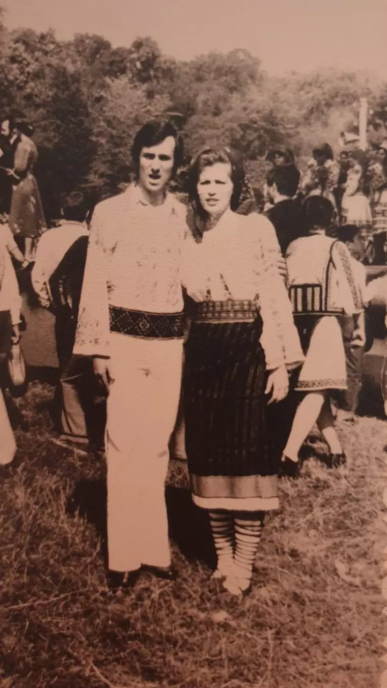 Matilda Pascal Cojocărița la debut. Sursă foto: Arhivă personală