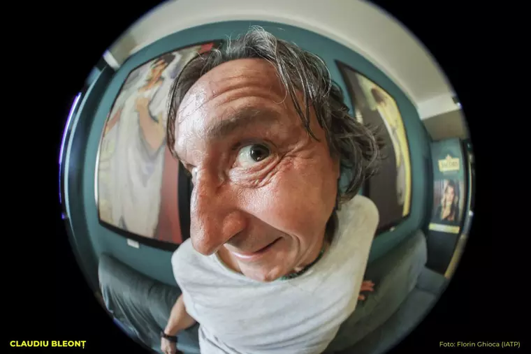„Distoriuni și expresii”: Fotografii haioase ale unor cunoscuți actori români, într-o inedită expoziție la Festivalul Săptămâna Comediei