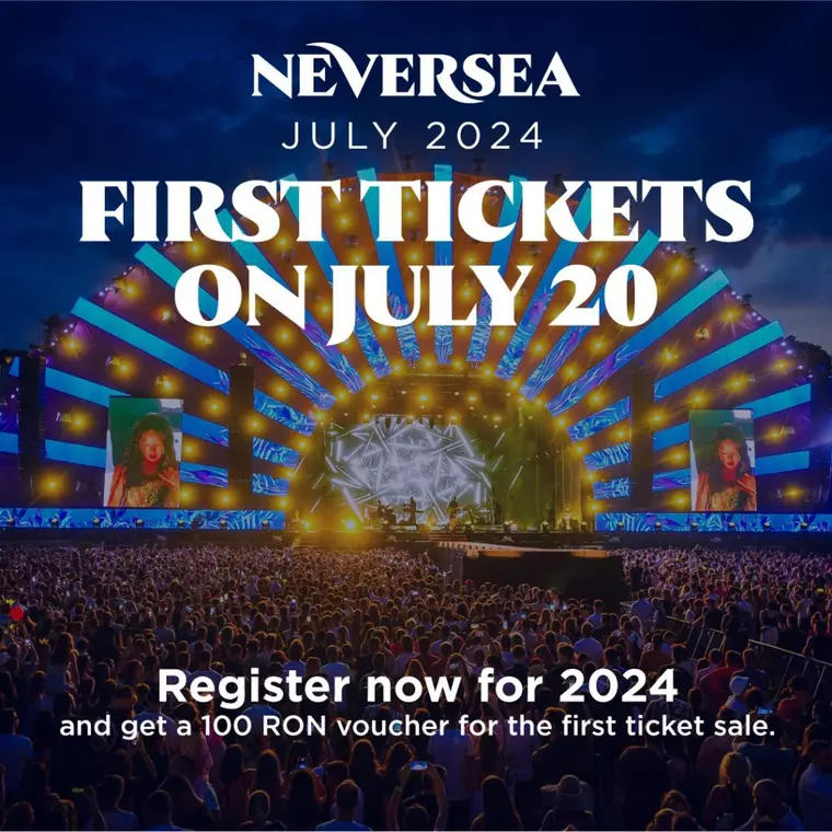 Joi, 20 iulie, se pun în vânzare primele abonamente pentru Neversea 2024