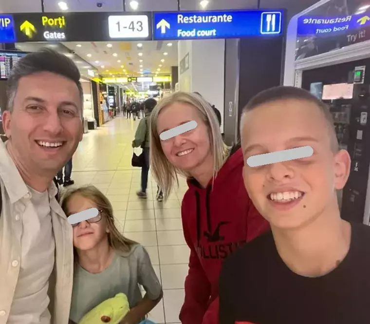 Cosmin Stan, mandru de familia lui