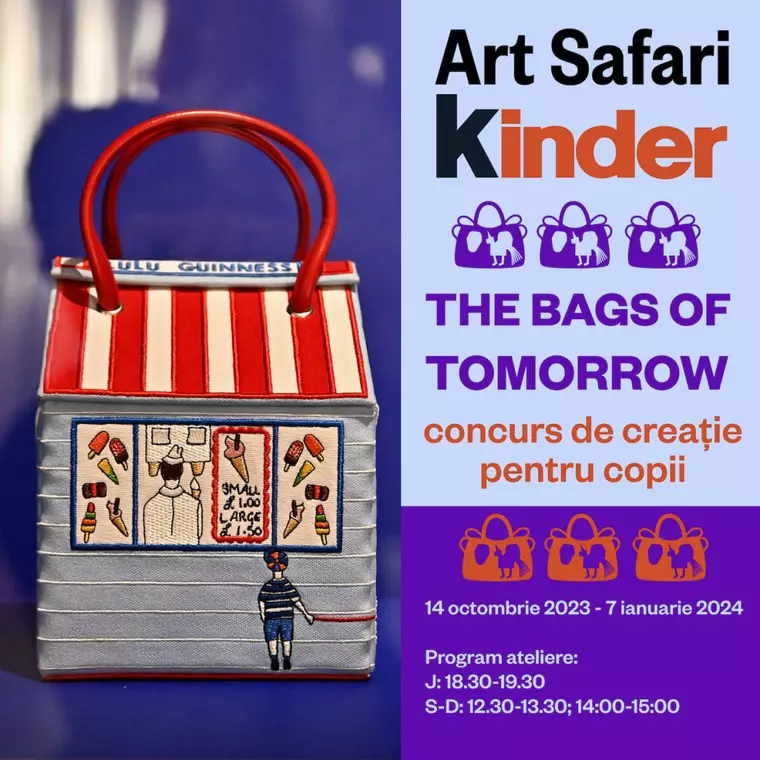 Copiii devin designeri de genți! Art Safari Kinder lansează concursul „The Bags of Tomorrow”. Copiii devin designeri de genți!