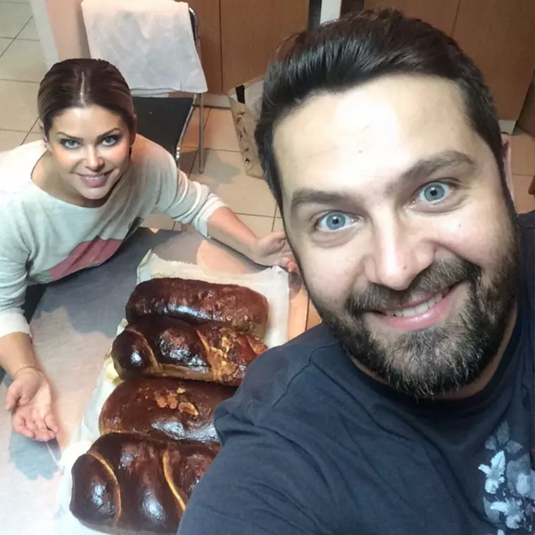 Miki alături de soțul ei. Sursă foto: Arhivă personală