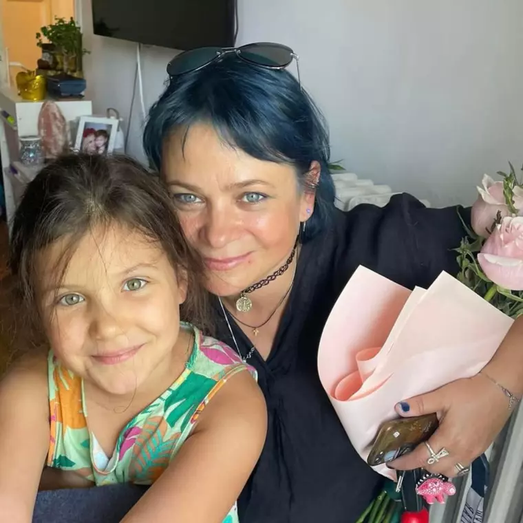 Anca Sigartău și Anastasia. Sursă foto: Arhivă personală