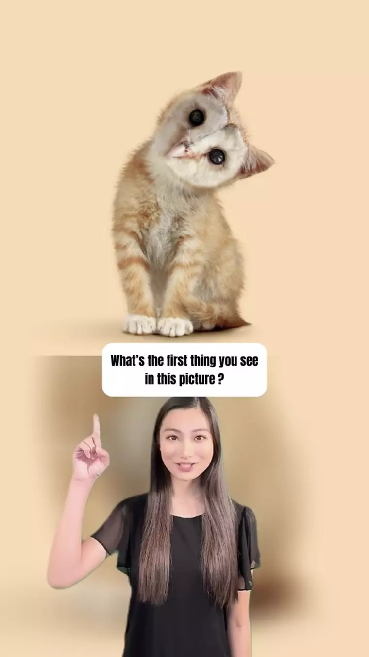 Primul lucru pe care-l observi în această iluzie optică arată dacă ești „epuizat” sau „înțelept dincolo de vârsta ta”