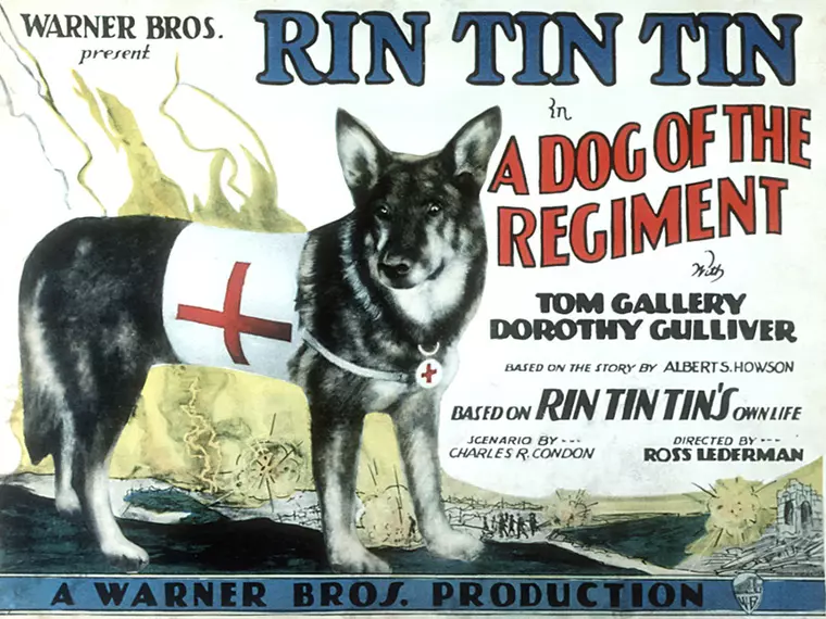 “A Dog of the Regiment” Rin Tin Tin, 1927
