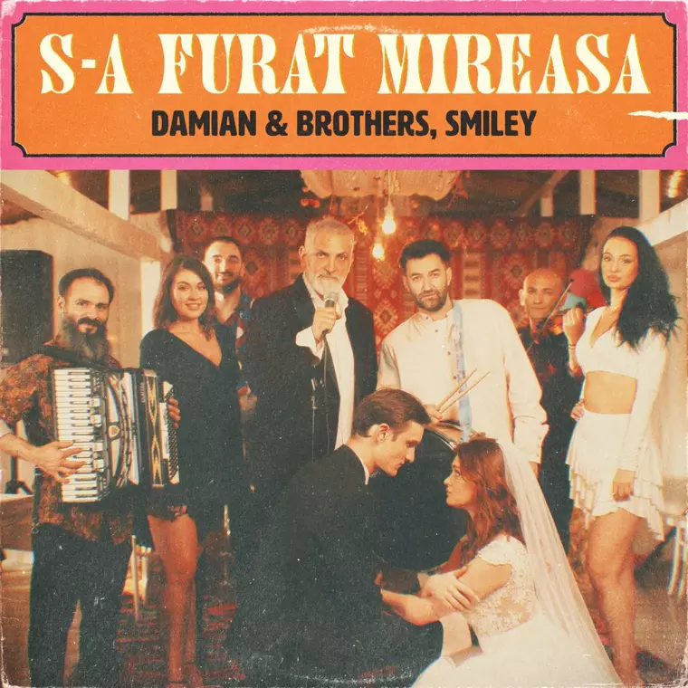 La 8 ani de la succesul „În stație la Lizeanu”, Damian Drăghici și Smiley lansează „S-a furat mireasa”, noul hit al nunților românești
