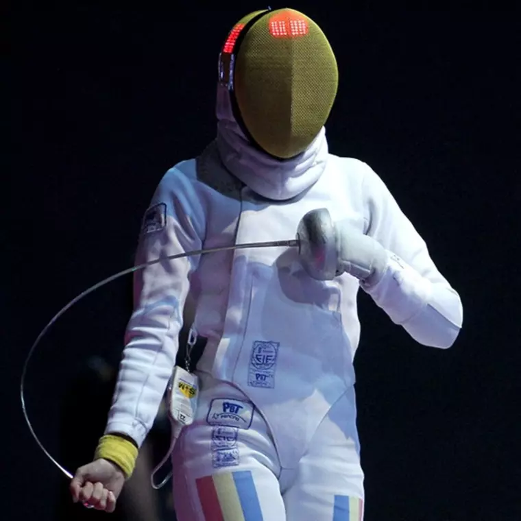 Costumele de scrimă sunt foarte sigure. Sursă foto: Arhivă personală