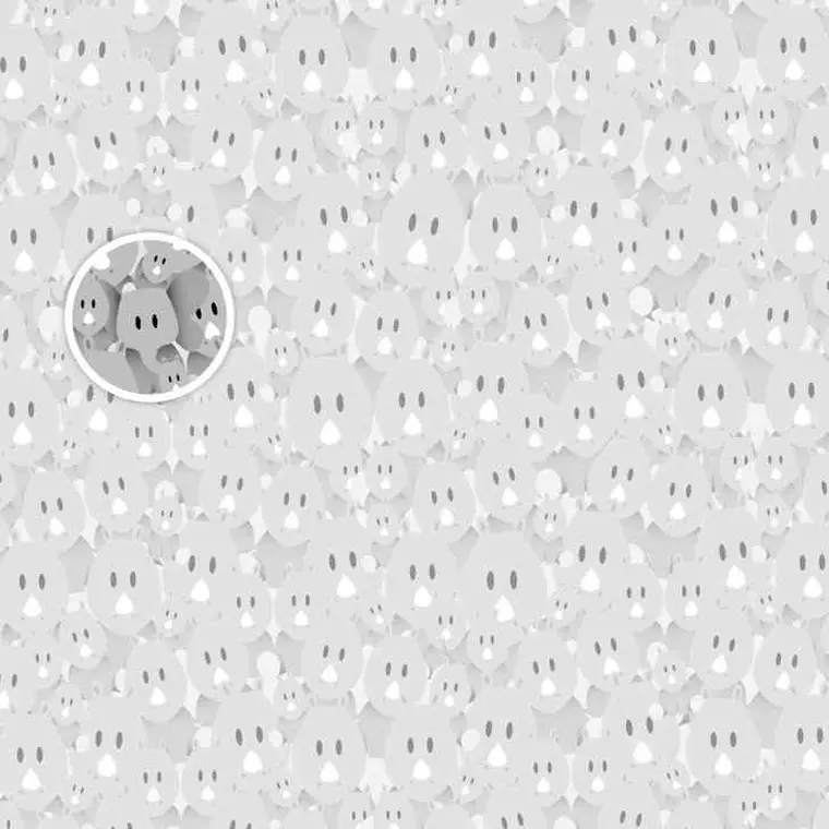 Test de inteligenţă! Poţi găsi elefantul ascuns printre urşii koala în doar 7 secunde?