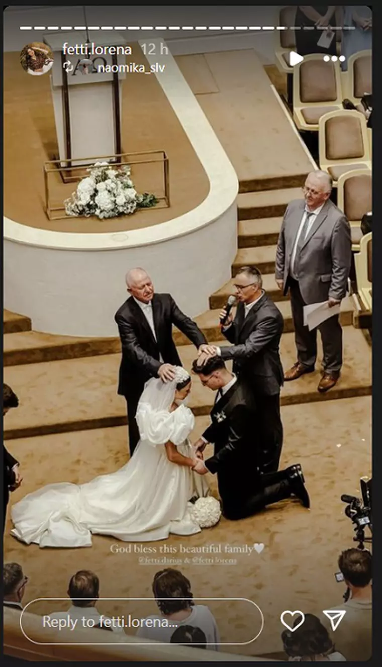 Cum s-a filmat Lidia Buble la nunta surorii mai mici. "Uitați trădătoarea!" Lorena Buble s-a măritat la 21 de ani