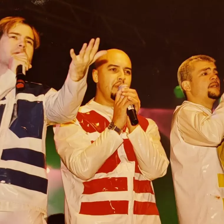 3 Sud Est, cel mai cunoscut boys band din România. Sursă foto: Arhivă personală