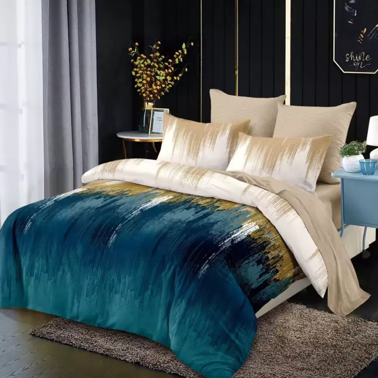 Oferta 1+1 Lenjerii de Pat din Bumbac Finet – Două Seturi la Preț de Start de 179 lei